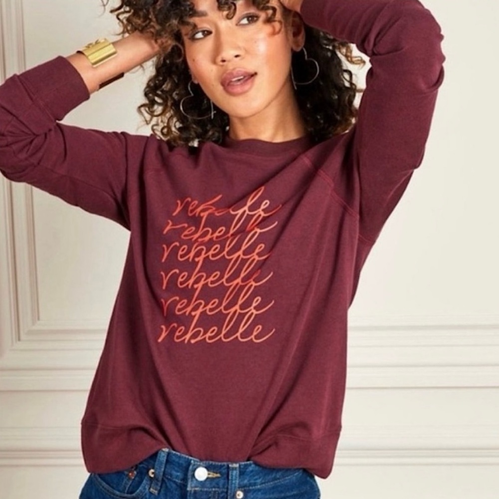 Stella & Dot “Rebelle” crewneck